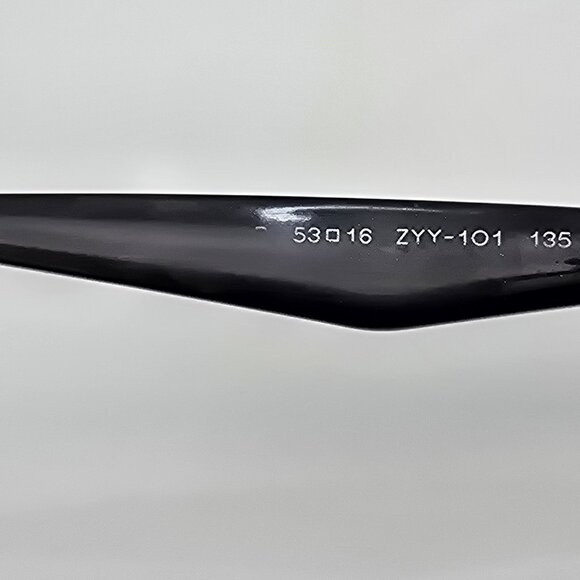 Prada VPR 15P ZYY-1O1 Black Gradient Transparent Eyeglasses Frame Italy 53mm - Picture 8 of 13